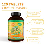 Youngevity textura de la tableta mostrando recubrimiento y facilidad de deglución