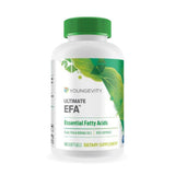 Youngevity Ultimate EFA frontal mostrando etiqueta y cantidad 180 cápsulas beneficio conveniencia