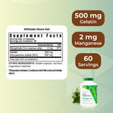 Youngevity envase junto a una regla para comparar tamaño y cantidad del producto