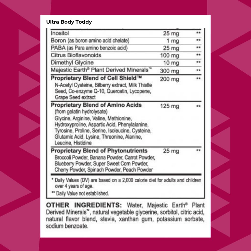 Youngevity Ultra Body Toddy servido en vaso para consumo diario práctico