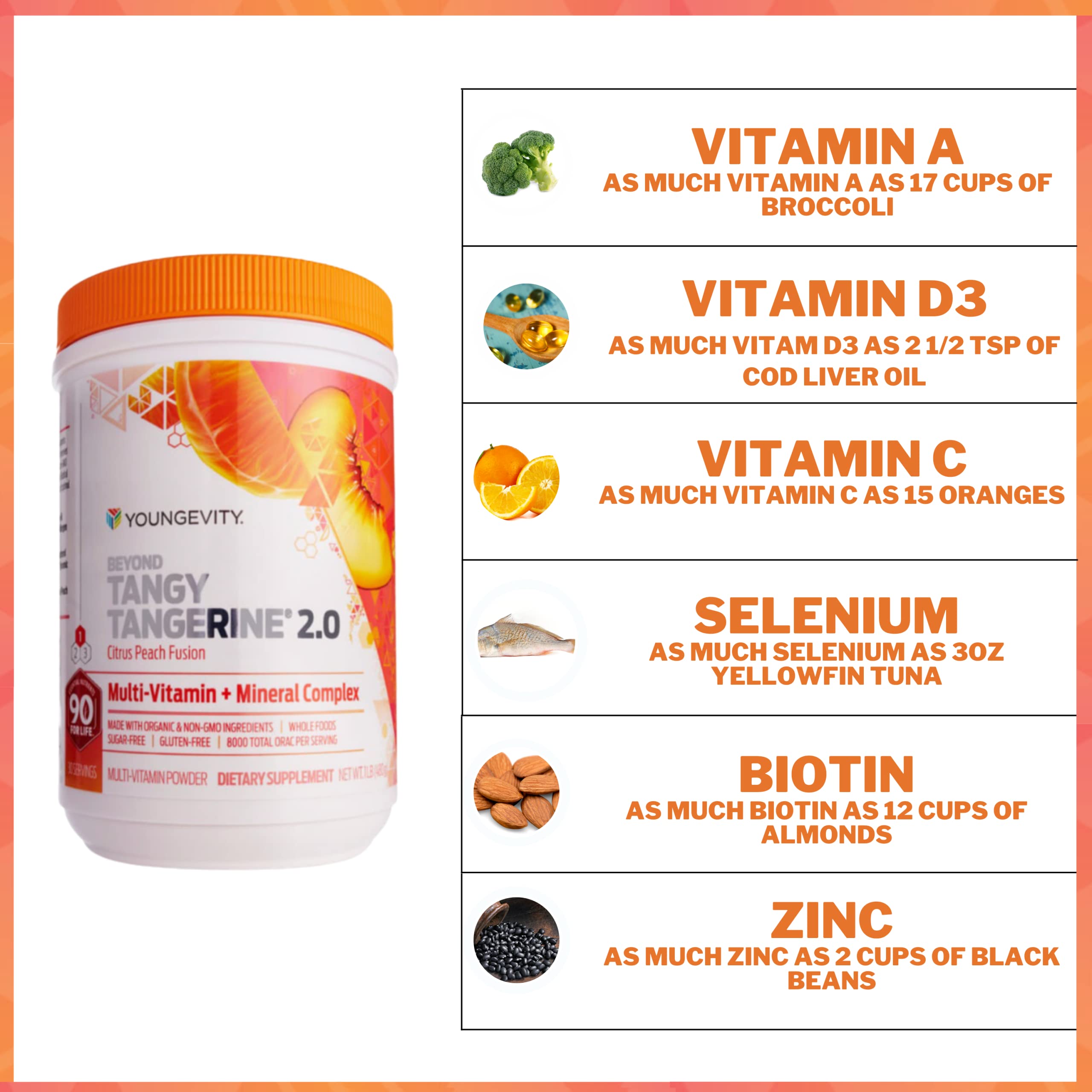 Youngevity batidora con fruta mostrando integración en recetas saludables