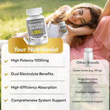 Your Nutritionist etiqueta con ingredientes y certificación GMP visible