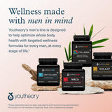 Youtheory ambientación fitness con frasco en entorno de entrenamiento, sugiere apoyo activo