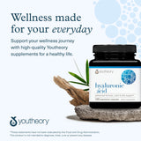 Youtheory estilo de vida activo: frasco en entorno saludable para inspiración de uso