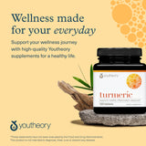 Youtheory caja abierta mostrando las 120 tabletas y el contenido