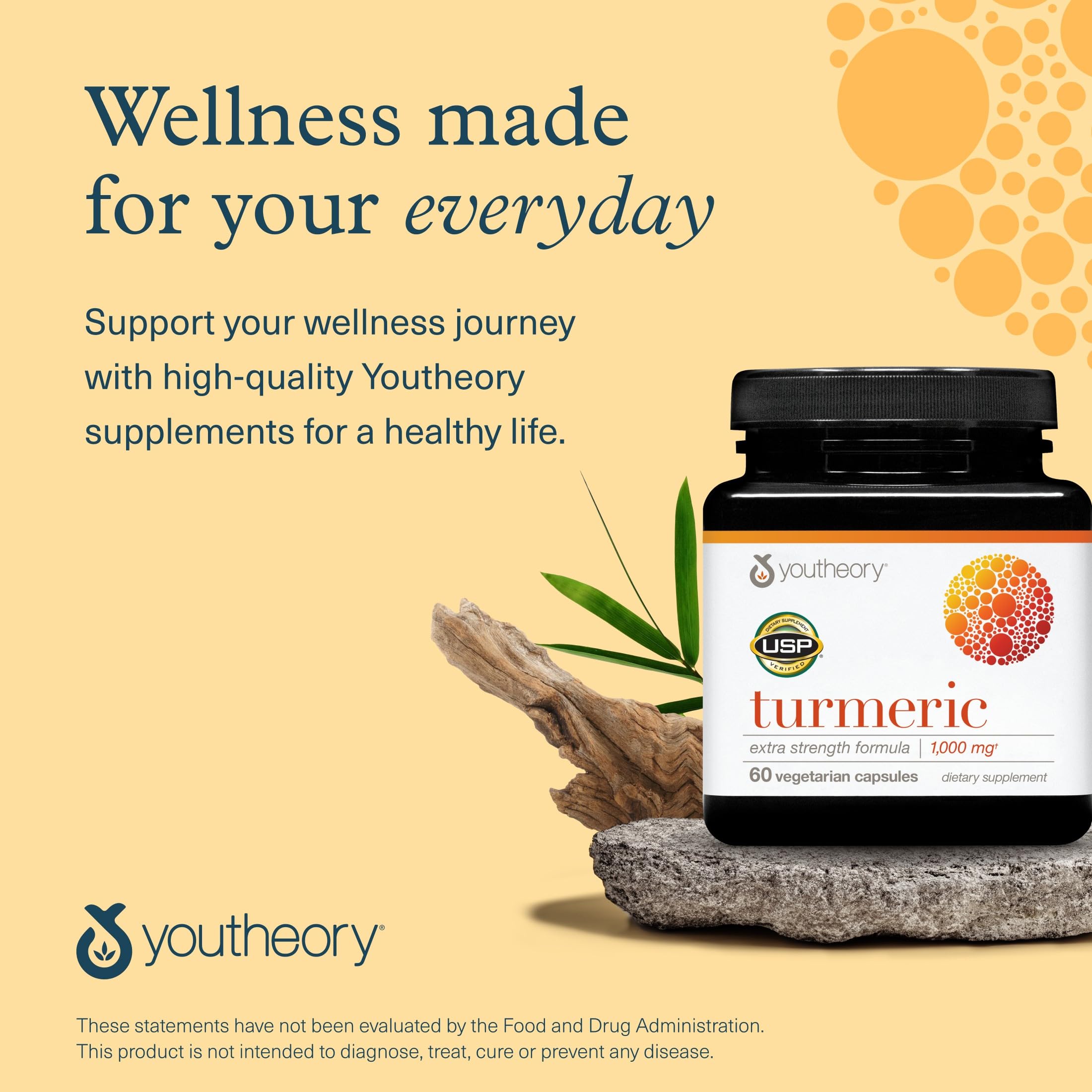 Youtheory etiqueta nutricional en detalle mostrando ingredientes clave