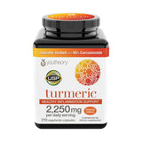 Youthory Turmeric frontal del envase mostrando etiqueta y beneficio de apoyo inflamatorio