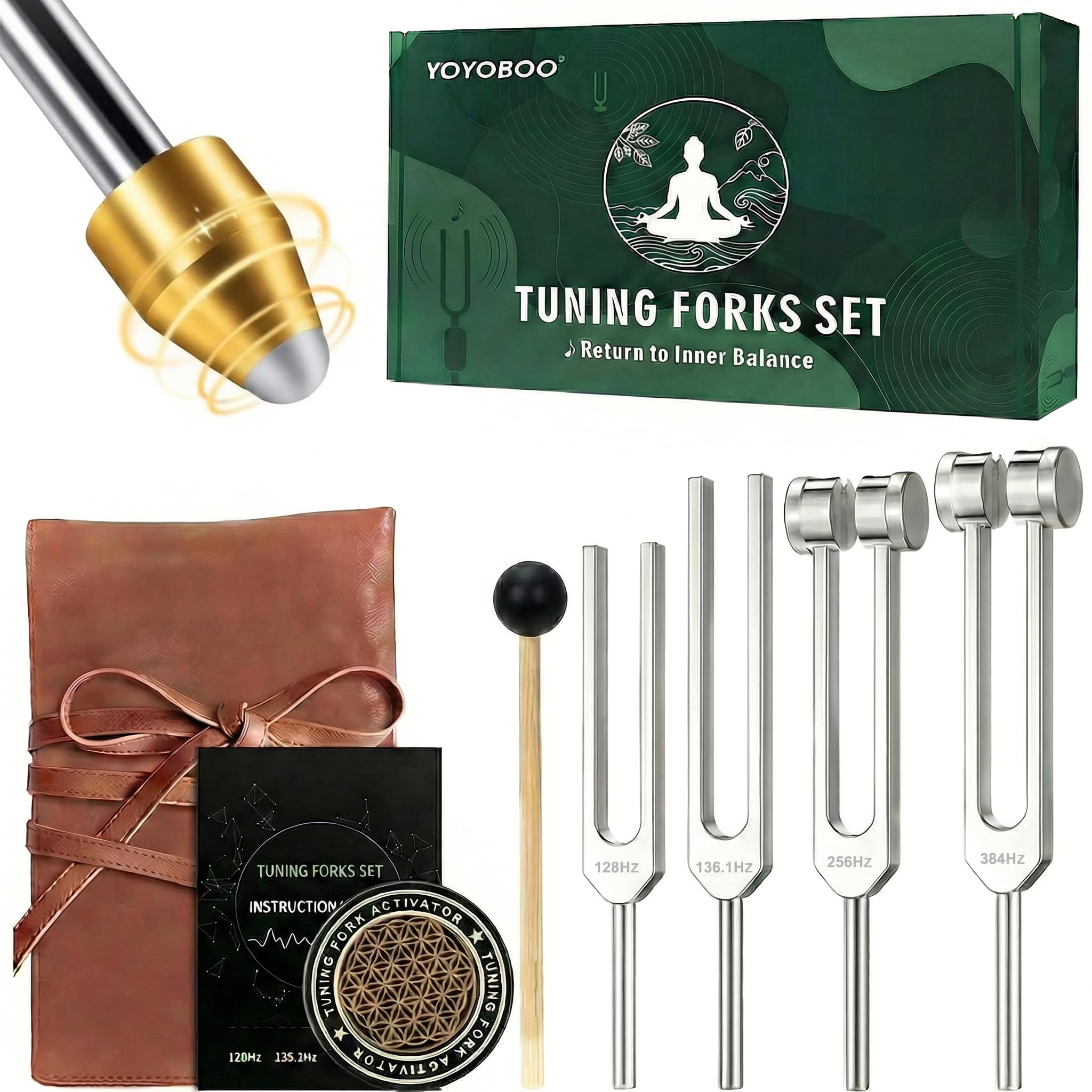 YOYOBOO frontal del paquete con kit completo y estuche, ideal para llevar