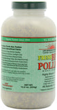 YS Organic frasco 16 oz junto a mano para comparación de tamaño