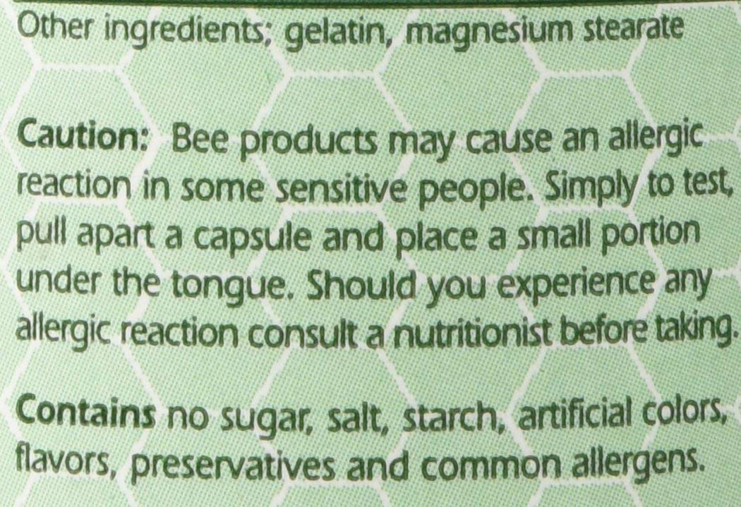 YS Organic detalle de la textura en polvo del polen y calidad orgánica