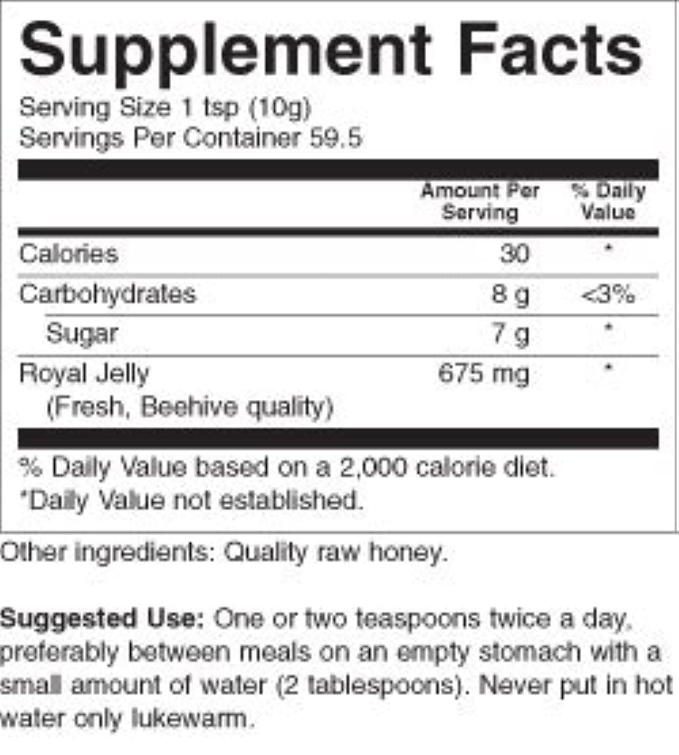 YS Royal Jelly en cuchara lista para consumir, dosificación práctica