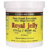 YS Royal Jelly frontal del envase, visual claro y atractivo