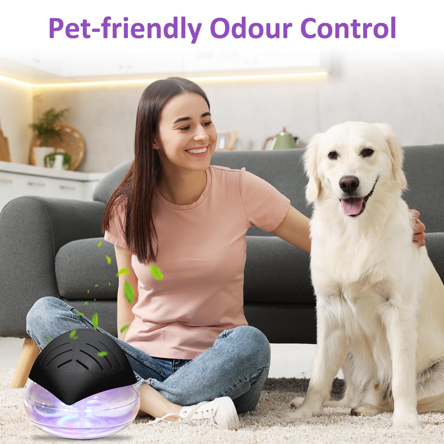 ySky luz LED multicolor generando atmósfera tranquila y acogedora