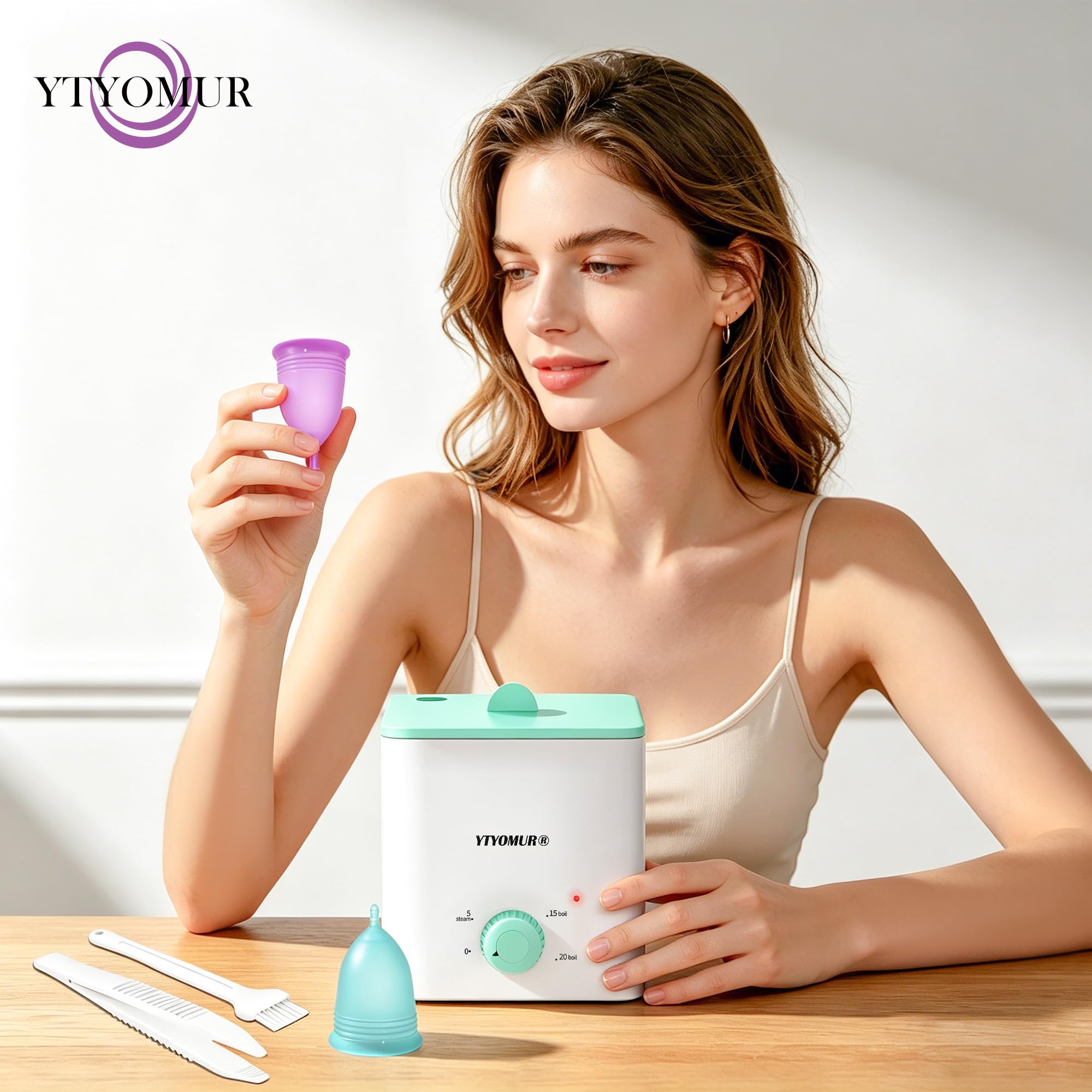 YTYOMUR esterilizador con temporizador encendido, esterilización automática