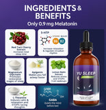 ALL SLIMMING HERBS YuSleep en una mesa de noche sugiriendo rutina de sueño