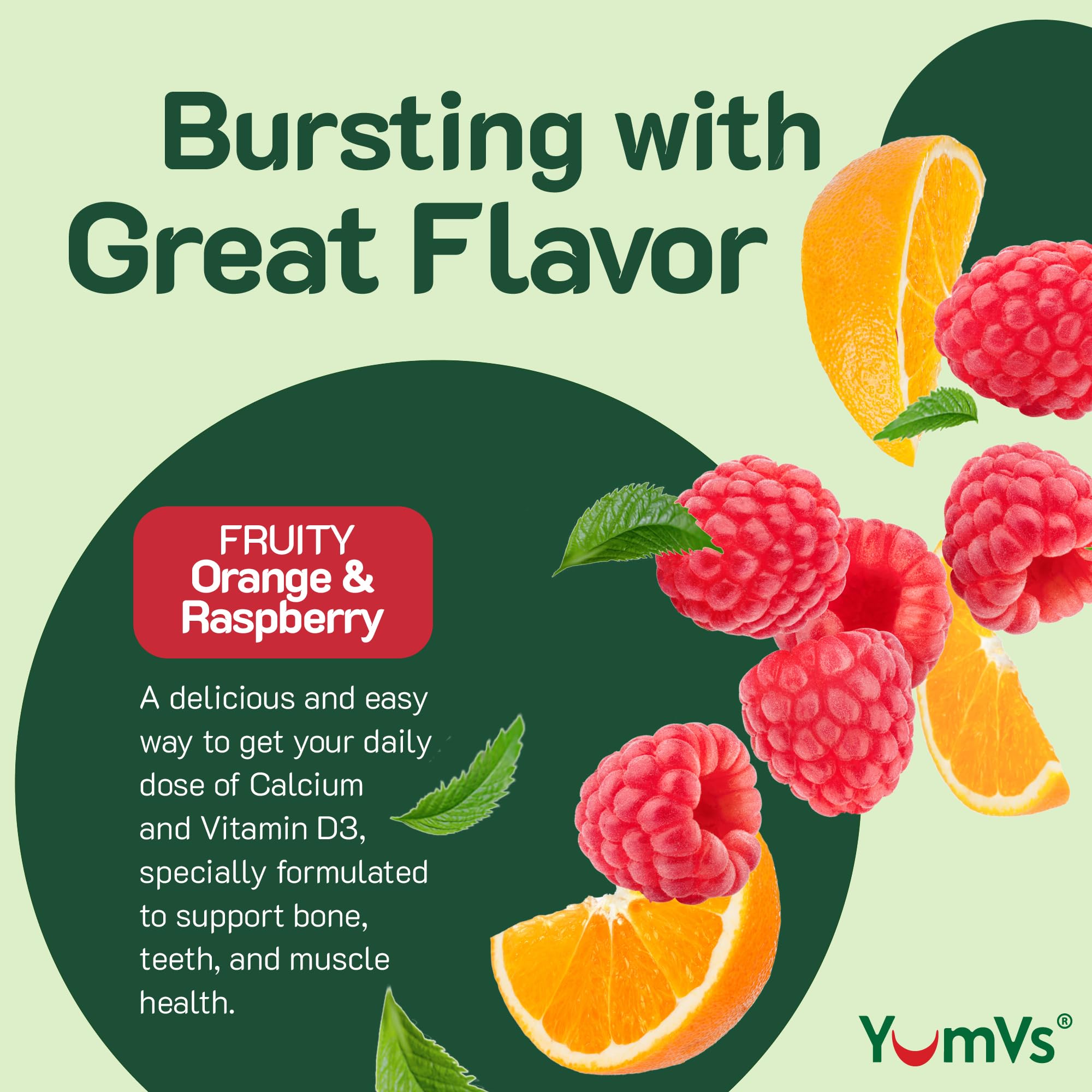 YUM-V'S etiqueta con ingredientes y certificaciones, aporta confianza de calidad