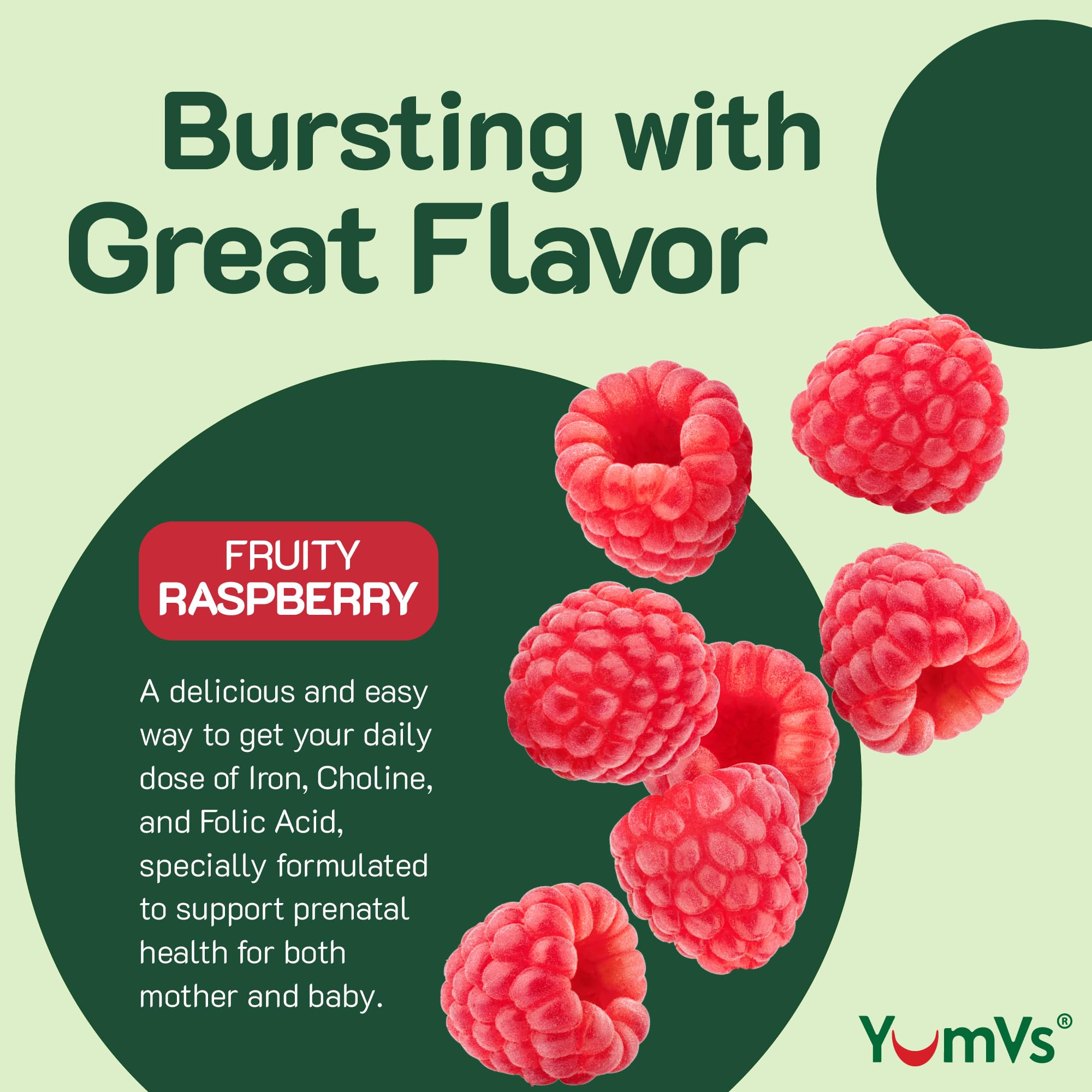 YUM-V'S etiqueta con lista de ingredientes que aporta transparencia y confianza