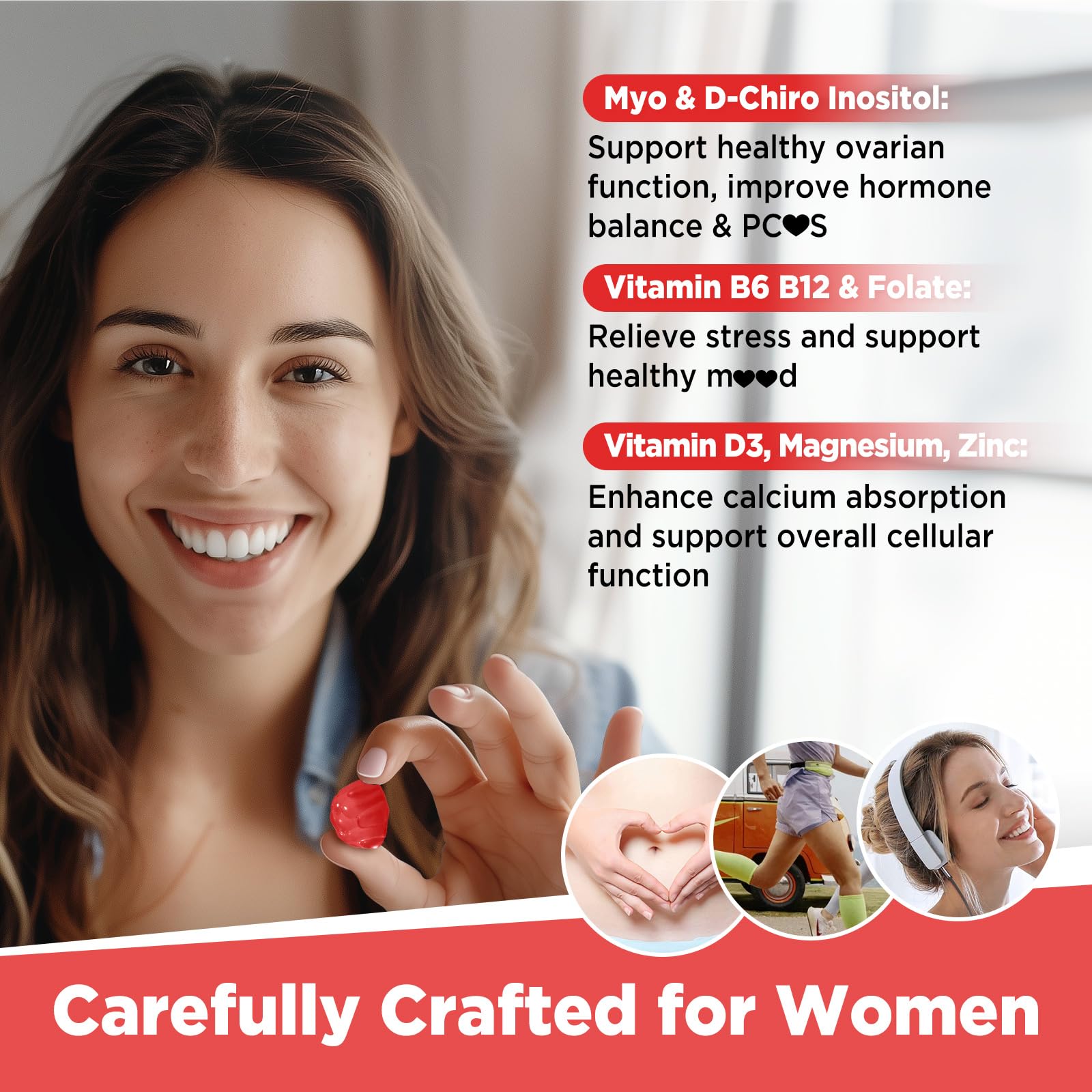 Yutiny etiqueta con lista de ingredientes activos y formas biodisponibles