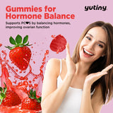 Yutiny botes abierto con gomitas saliendo, conveniente y portátil
