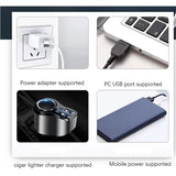 YZYOE paquete con cable USB‑C y accesorios para carga segura