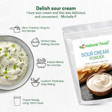 Z Natural Foods dip servidas en nachos, sabor instantáneo y cremoso