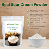 Z Natural Foods crema reconstituida en cuenco, cremosa lista para usar