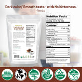 Z Natural Foods polvo instantáneo textura fina disolución rápida y uniforme