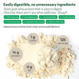 Z Natural Foods etiqueta nutricional legible, transparencia en ingredientes