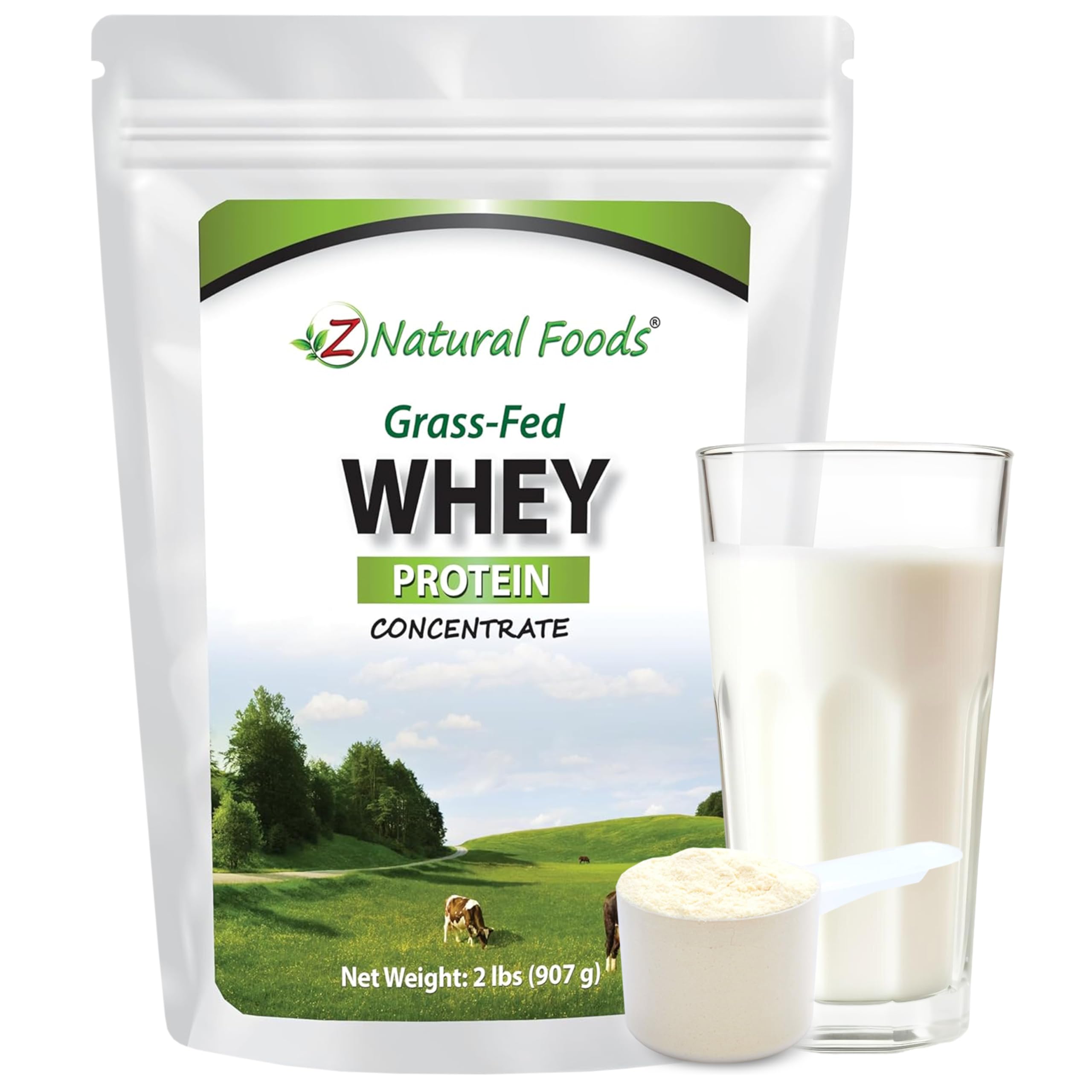 Z Natural Foods frente del envase mostrando etiquetado claro y origen
