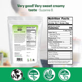 Z Natural Foods detalle de la textura en polvo, mezcla rápida y suave