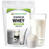 Z Natural Foods empaque frontal mostrando proteína aislada pura y sin sabor