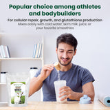 Z Natural Foods preparación de desayuno con polvo, enriquece recetas fácilmente