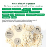 Z Natural Foods pan casero con proteína añadida, mejora nutricional en recetas