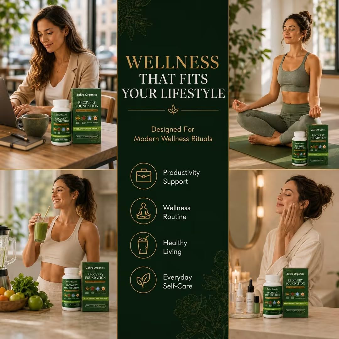Zafira Organics envase en pouch de viaje para bienestar en movimiento