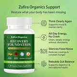 zafira organics ingredientes azafrán y jengibre que apoyan digestión y ánimo