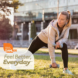 Zahler softgels junto a un desayuno para integración en rutina diaria