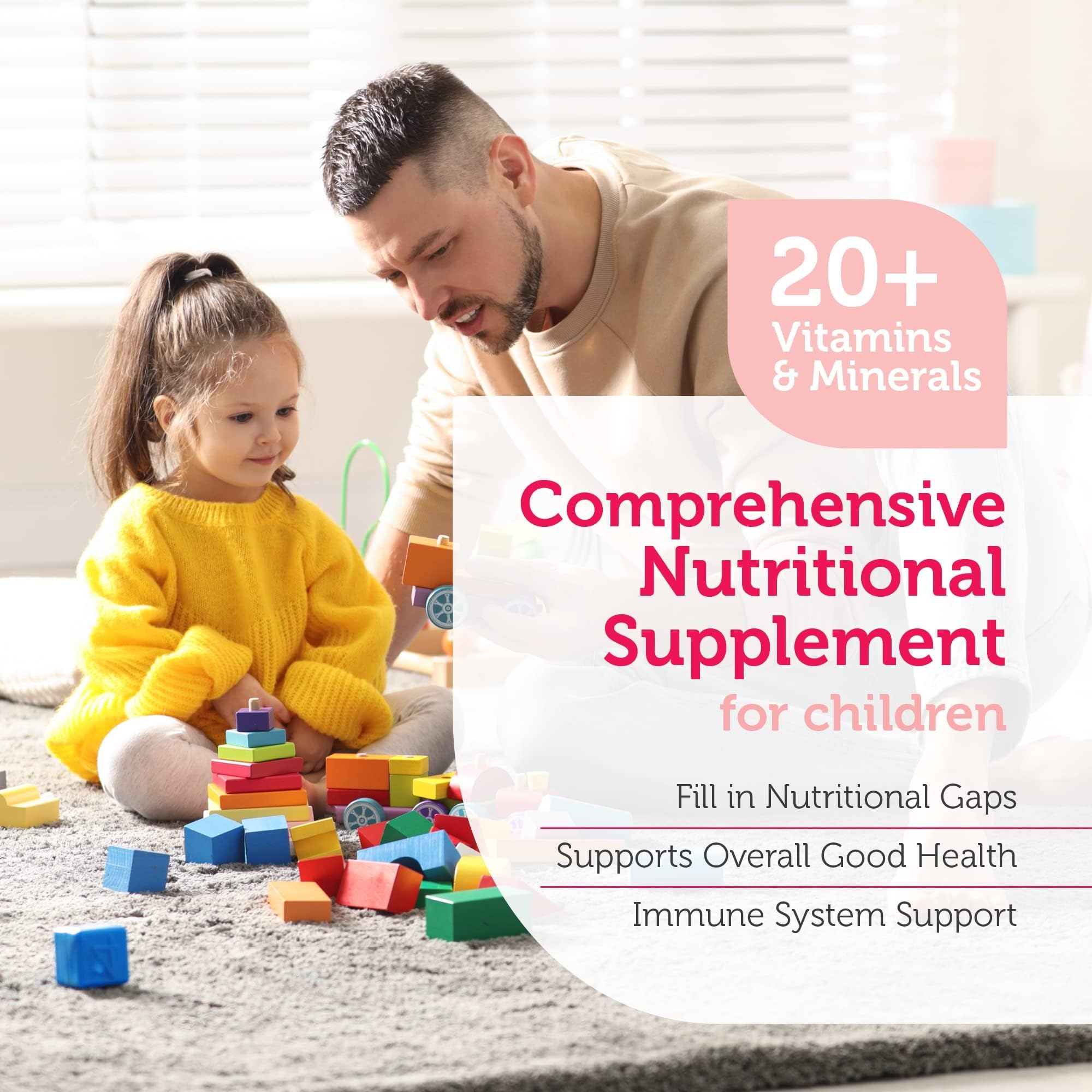 Zahler etiqueta con lista de 23 vitaminas y calidad transparente