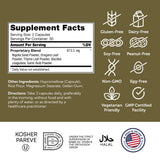 Zahler etiqueta con ingredientes claves y certificación kosher visible