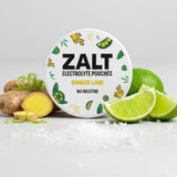 ZALT etiqueta con lista de sodio potasio magnesio y vitaminas