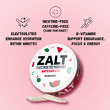 Sellado del pouch ZALT en detalle que asegura higiene y uso sencillo