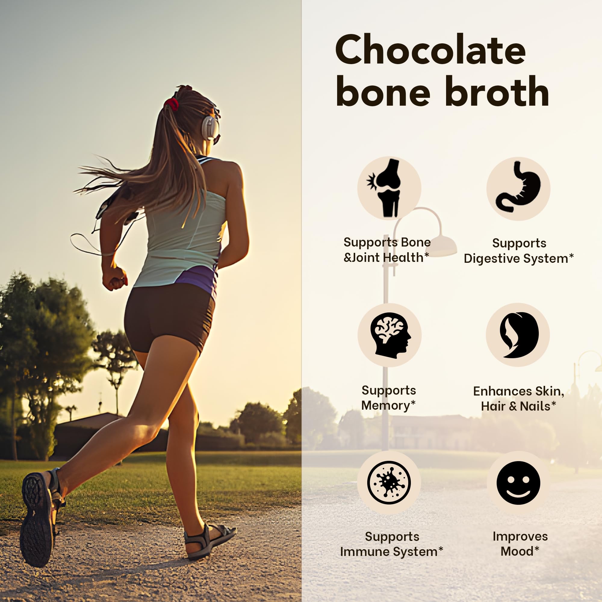 Zammex batido de chocolate servido, opción sabrosa y nutritiva para batidos