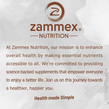 Zammex caja abierta mostrando 41 porciones y facilidad de almacenamiento