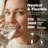 Zammex etiqueta nutricional indicando orígenes y tipos
