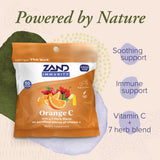 ZAND pastillas en mano para comparar tamaño y facilidad de uso