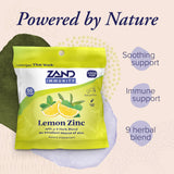 ZAND pastillas en mano para comparar tamaño y facilitar dosificación diaria
