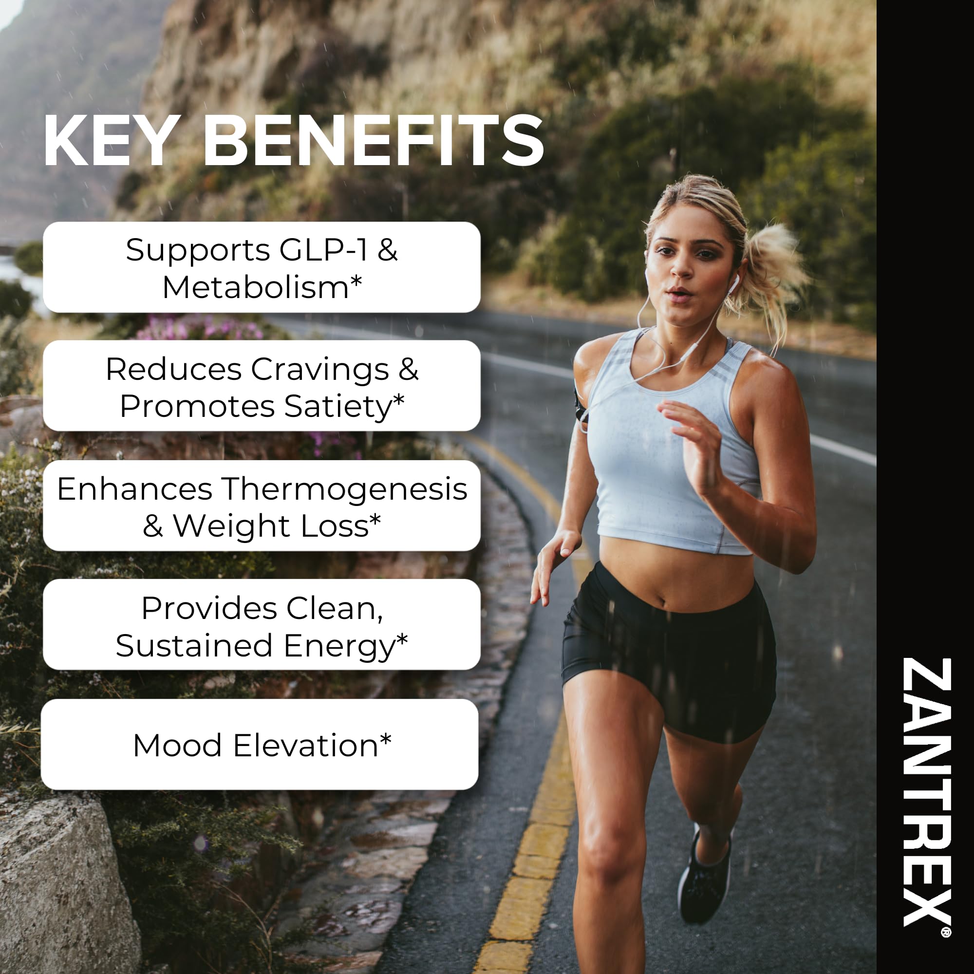 Zantrex Black en mano comparación de tamaño para dosificación clara