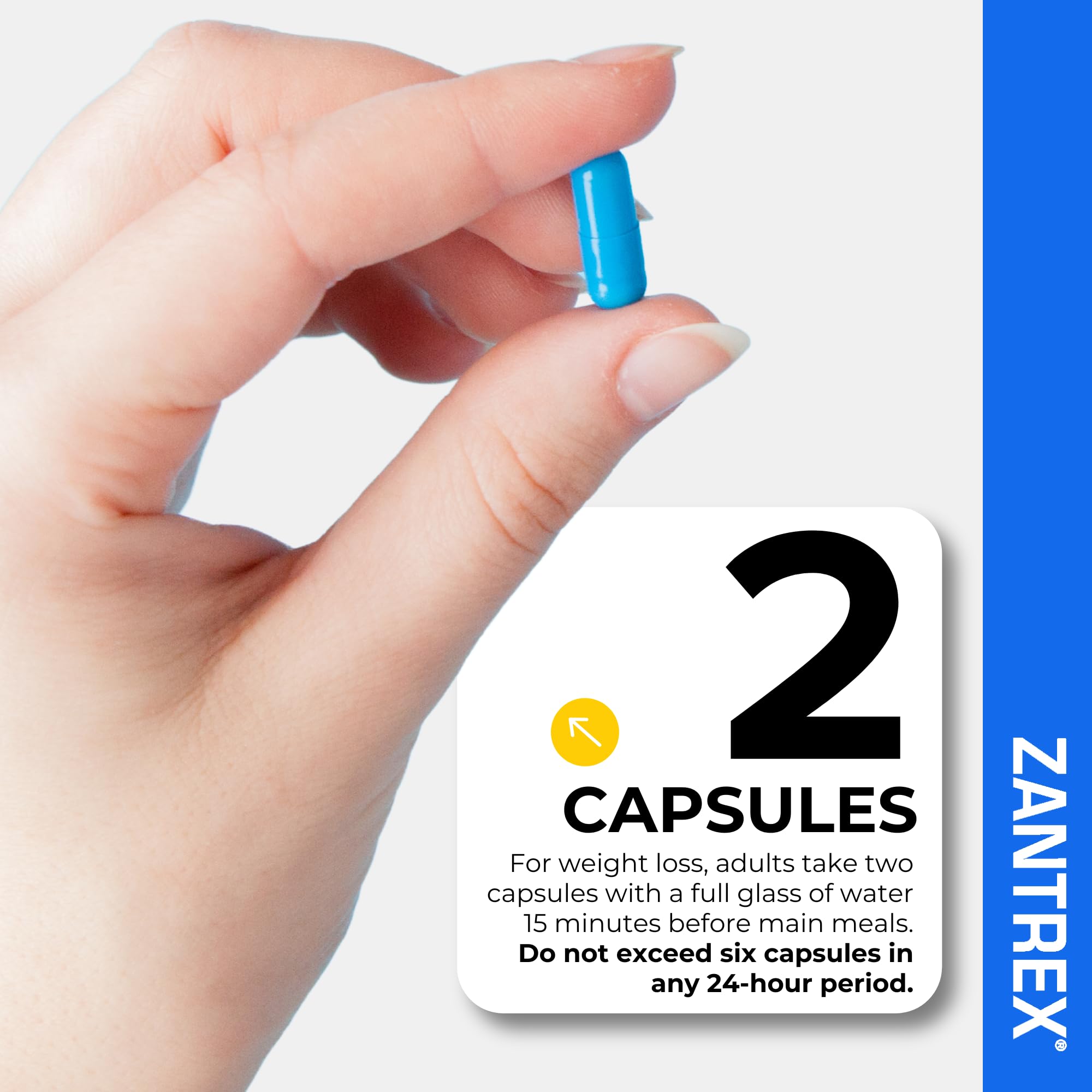 Zantrex cápsulas sobre mesa listas para una rutina diaria