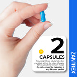 Zantrex cápsulas sobre mesa listas para una rutina diaria