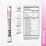Zantrex etiqueta nutricional en detalle mostrando ingredientes clave