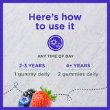 Zarbee's baya elderberry como ingrediente natural que apoya la inmunidad